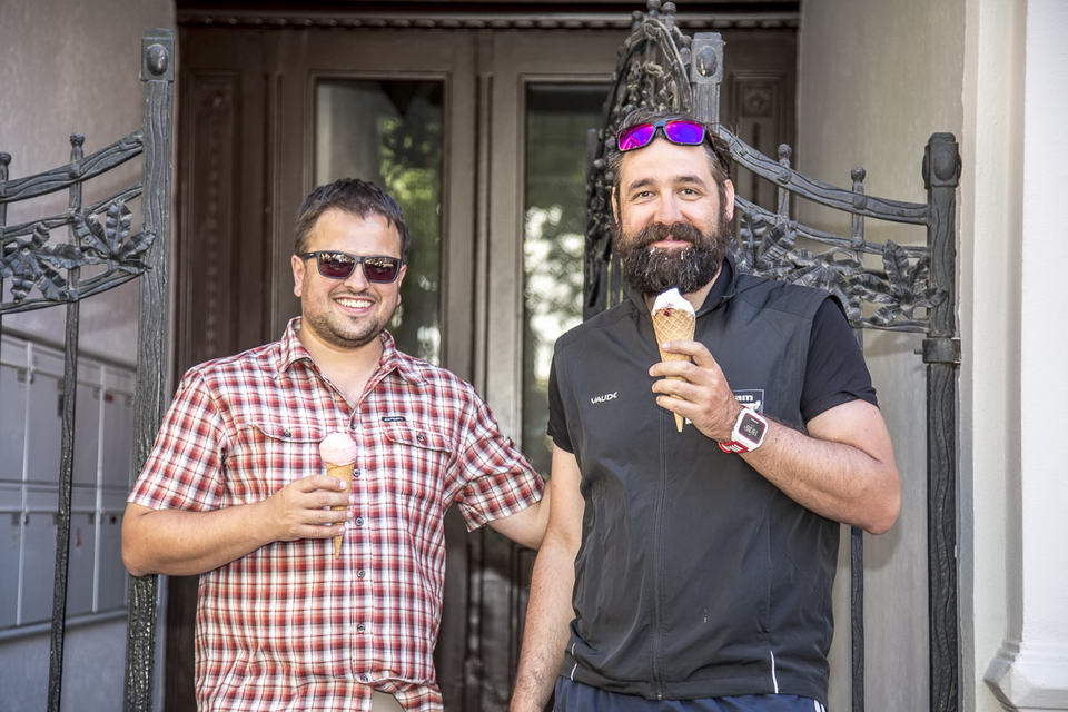 Die Projektleiter Marko und Rico